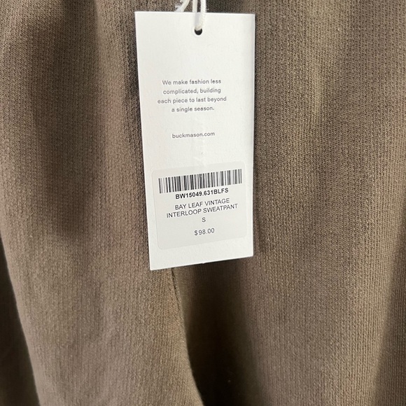 Buck Mason Vintage Interloop Sweatpant - Picture 2 of 3